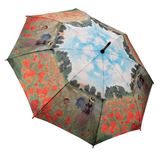 UBB00000-01 Poppy Field Monet Folding Umbrella (gift boxed)